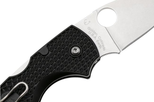 Afbeelding voor Spyderco Lil’ Native Lightweight Backlock C230PBK Black FRN, zakmes