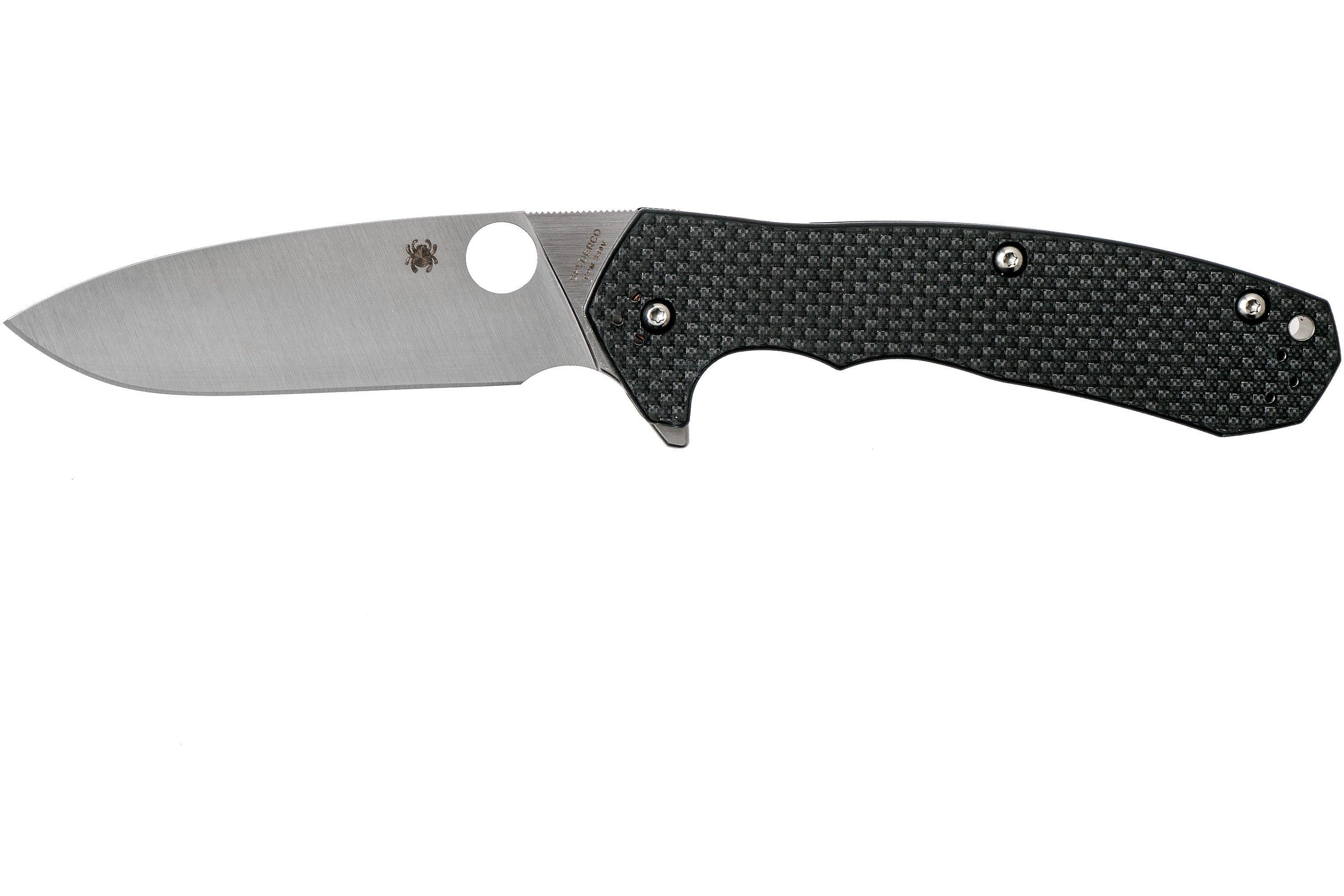 Spyderco Amalgam C234CFP pocket knife, Brian Lai design