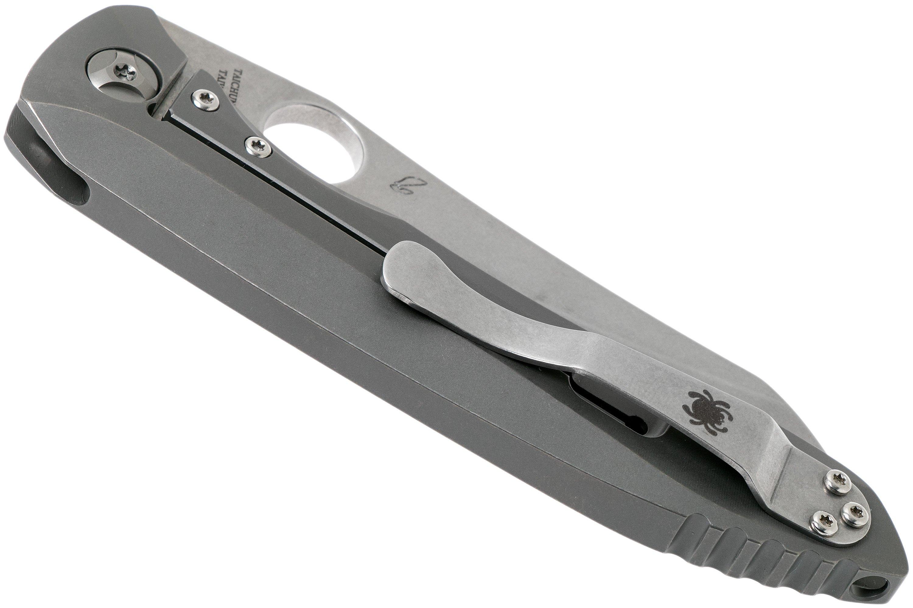 Spyderco Paysan C238TIP pocket knife, Peter Rassenti design ...