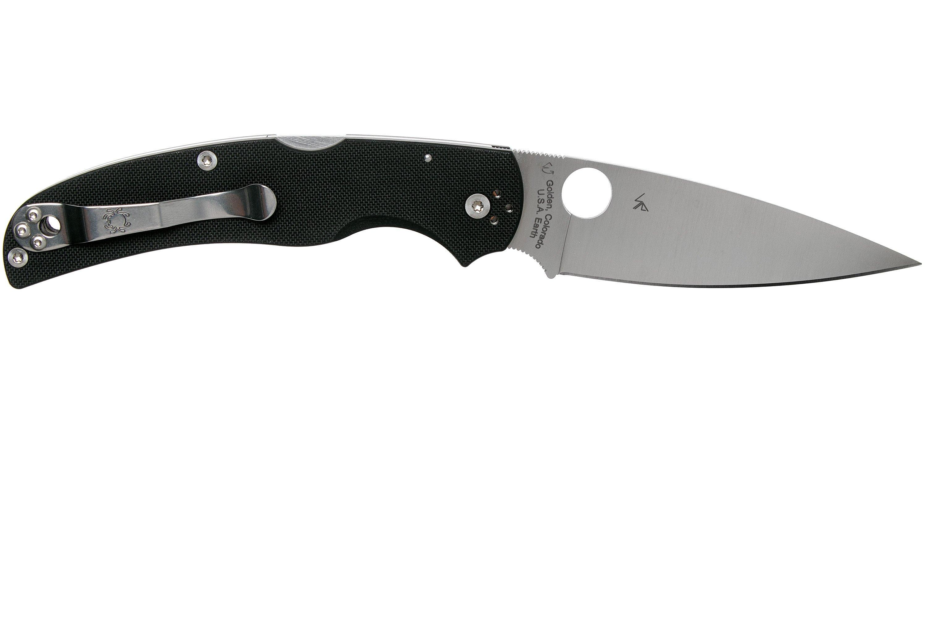 Spyderco Native Chief C244GP pocket knife | Advantageously shopping at ...