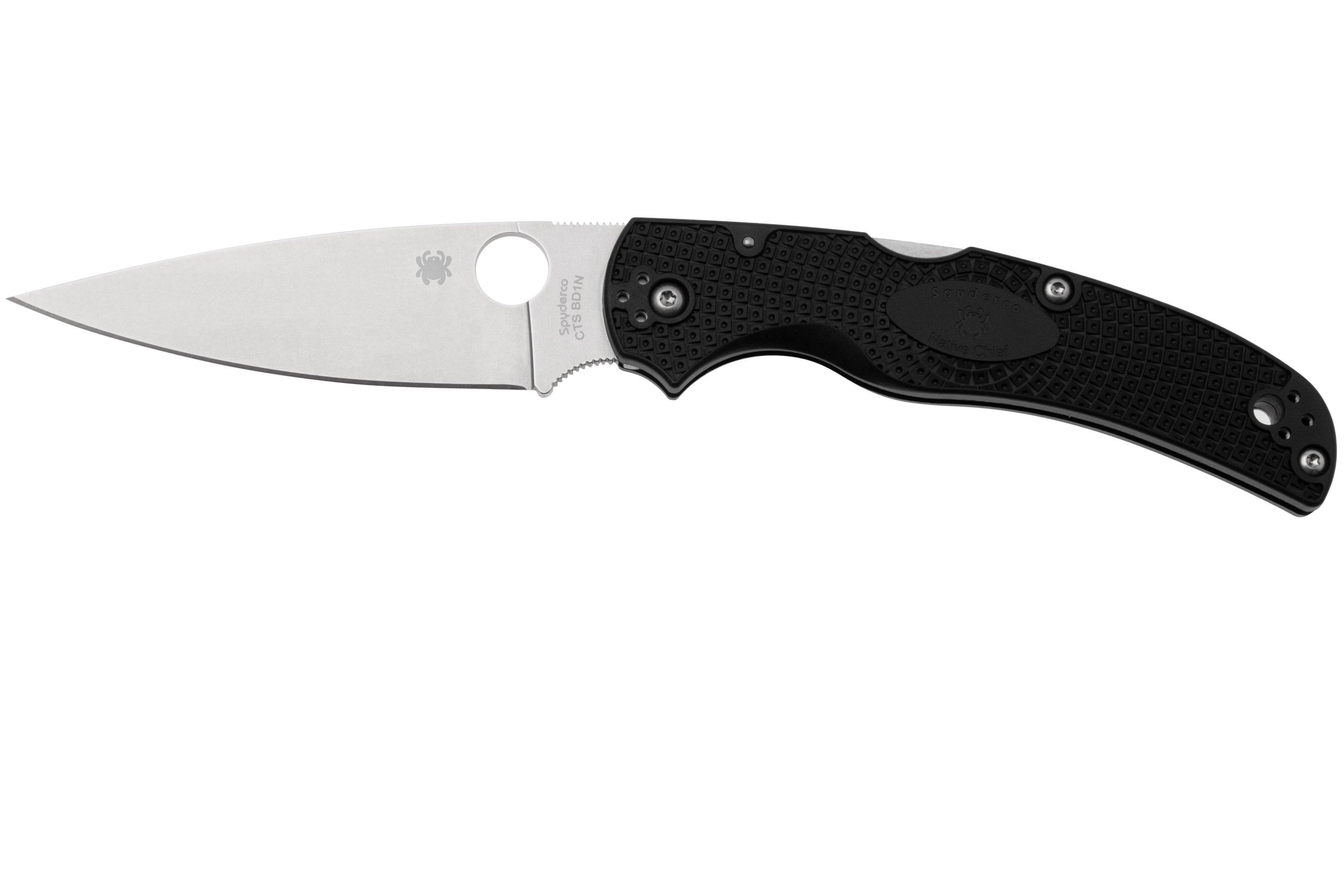 Spyderco Native Chief Lightweight C244PBK Pocket Knife   SPC244PBK 01 Spyderco