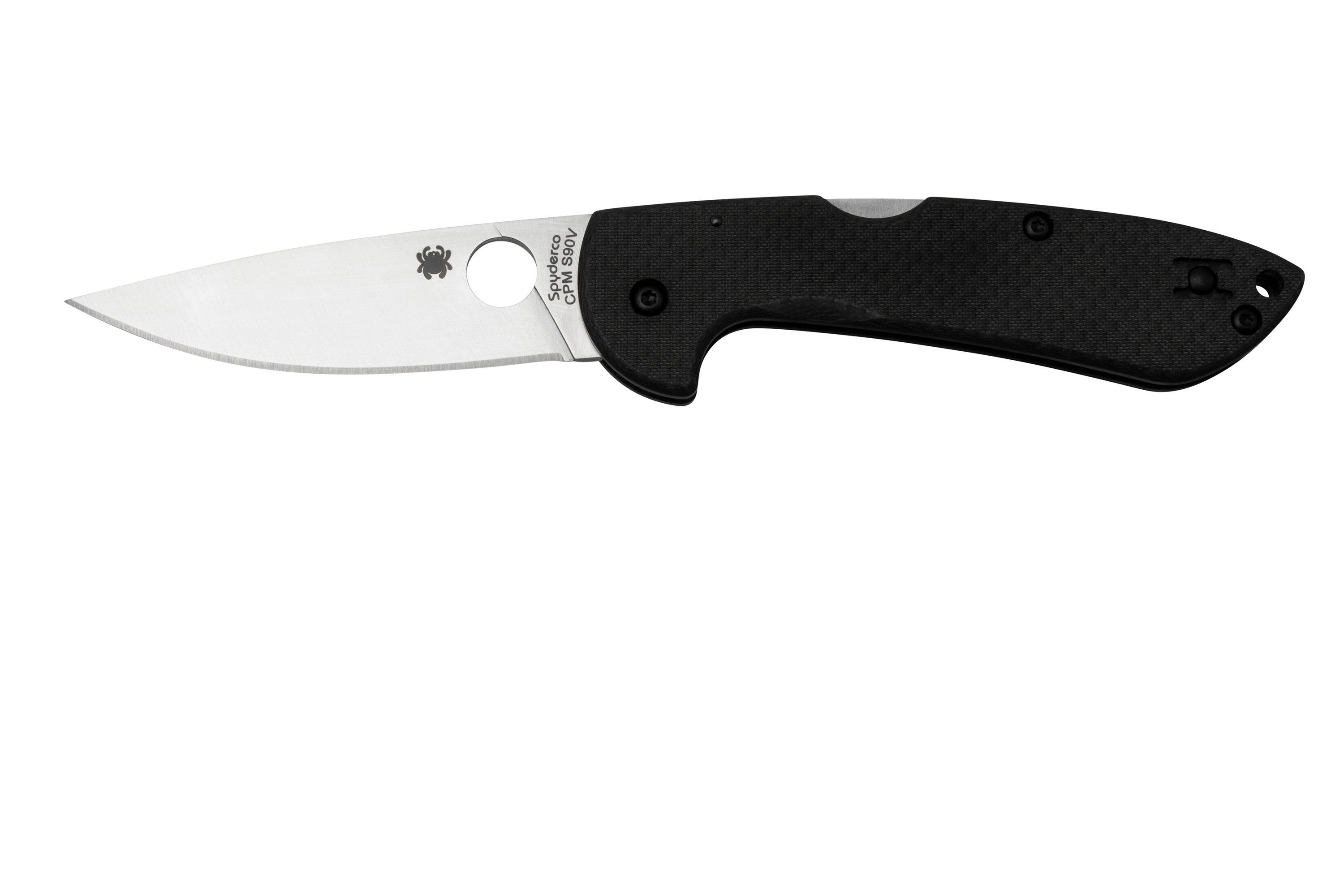 Spyderco Siren Carbonfiber CPM S90V C247CFP Sprint Run zakmes, Lance