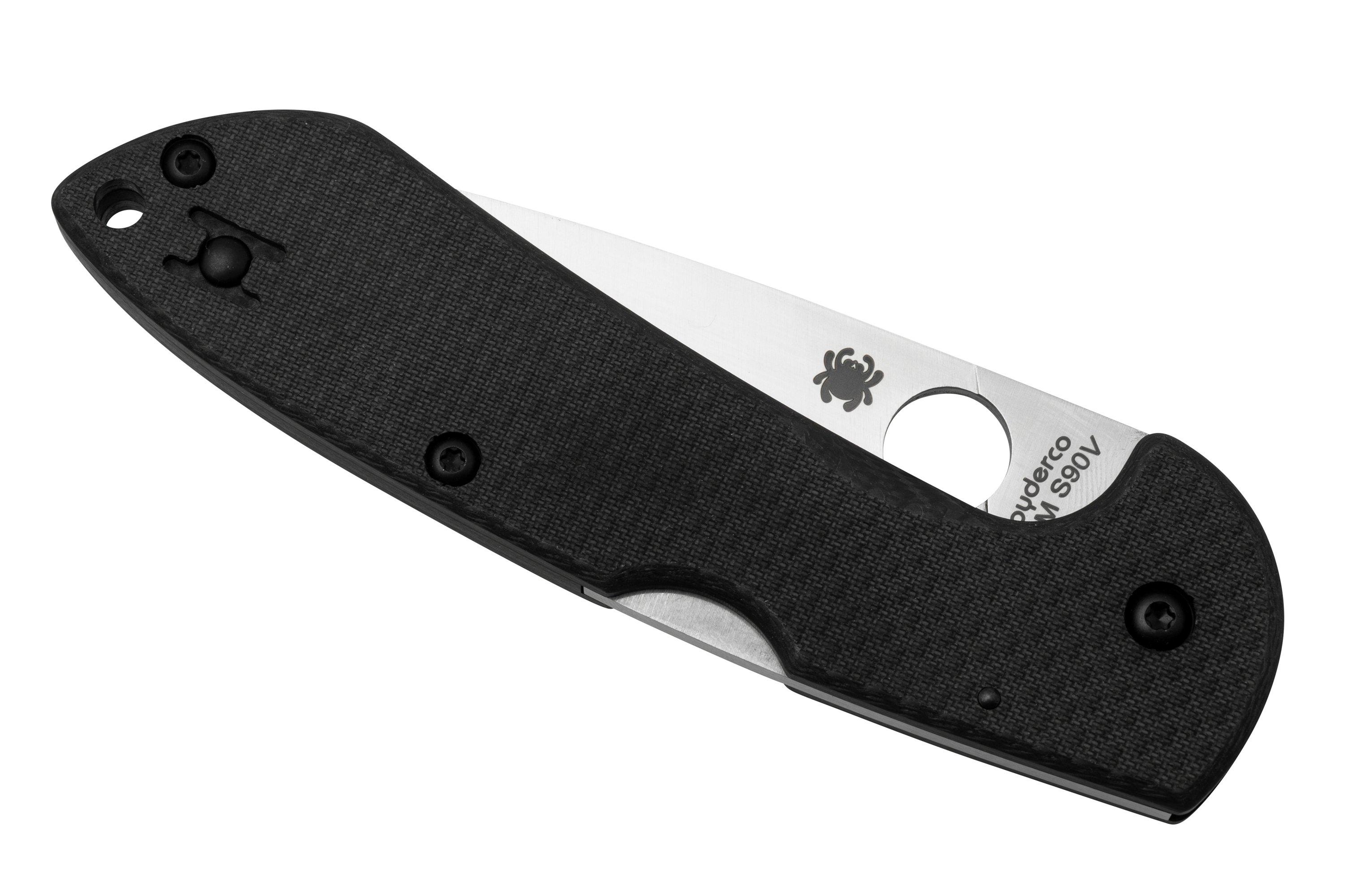 Spyderco Siren Carbonfiber CPM S90V C247CFP Sprint Run pocket knife