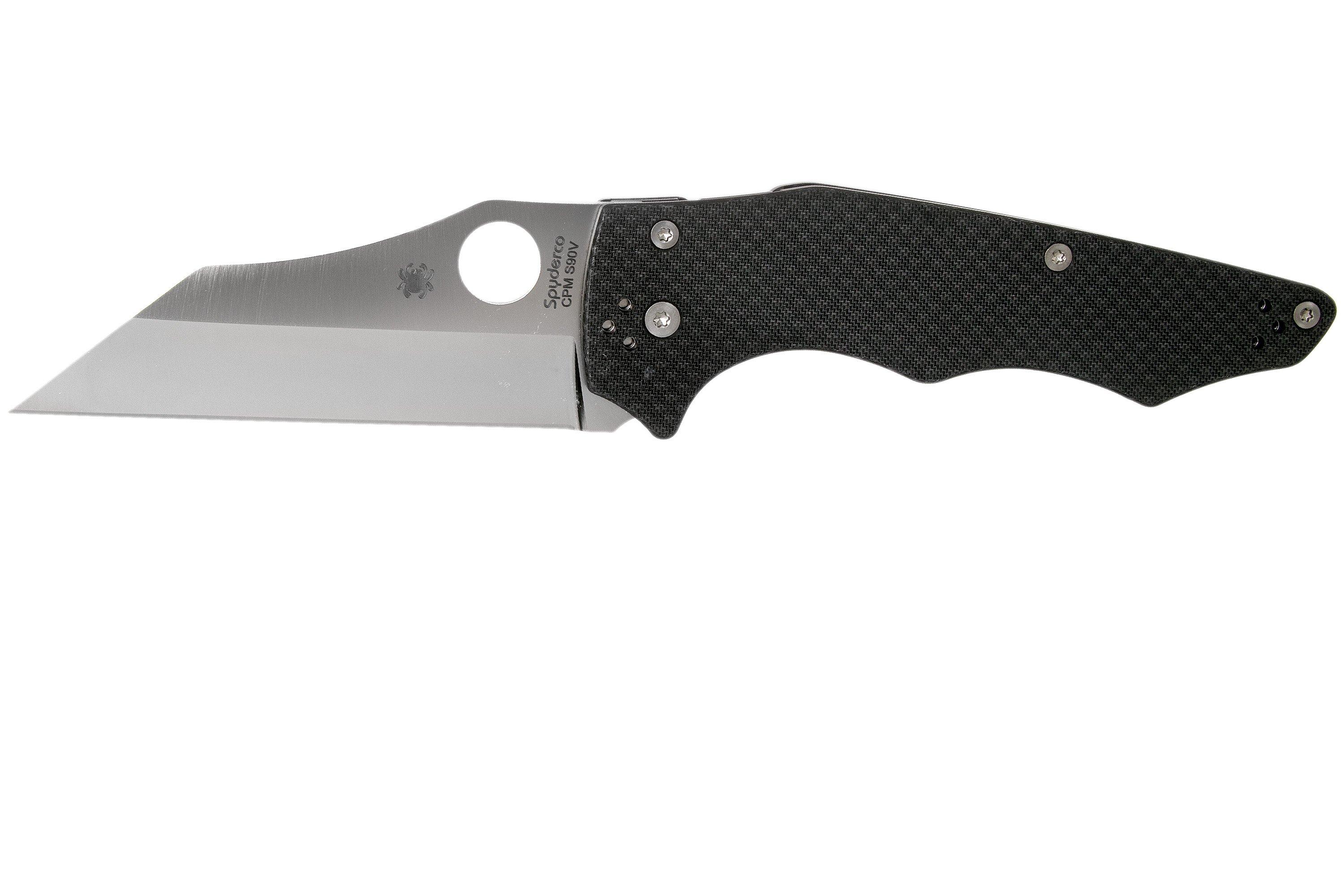 Spyderco YoJumbo CPM S90V Carbon fibre C253CFP Sprint Run pocket knife