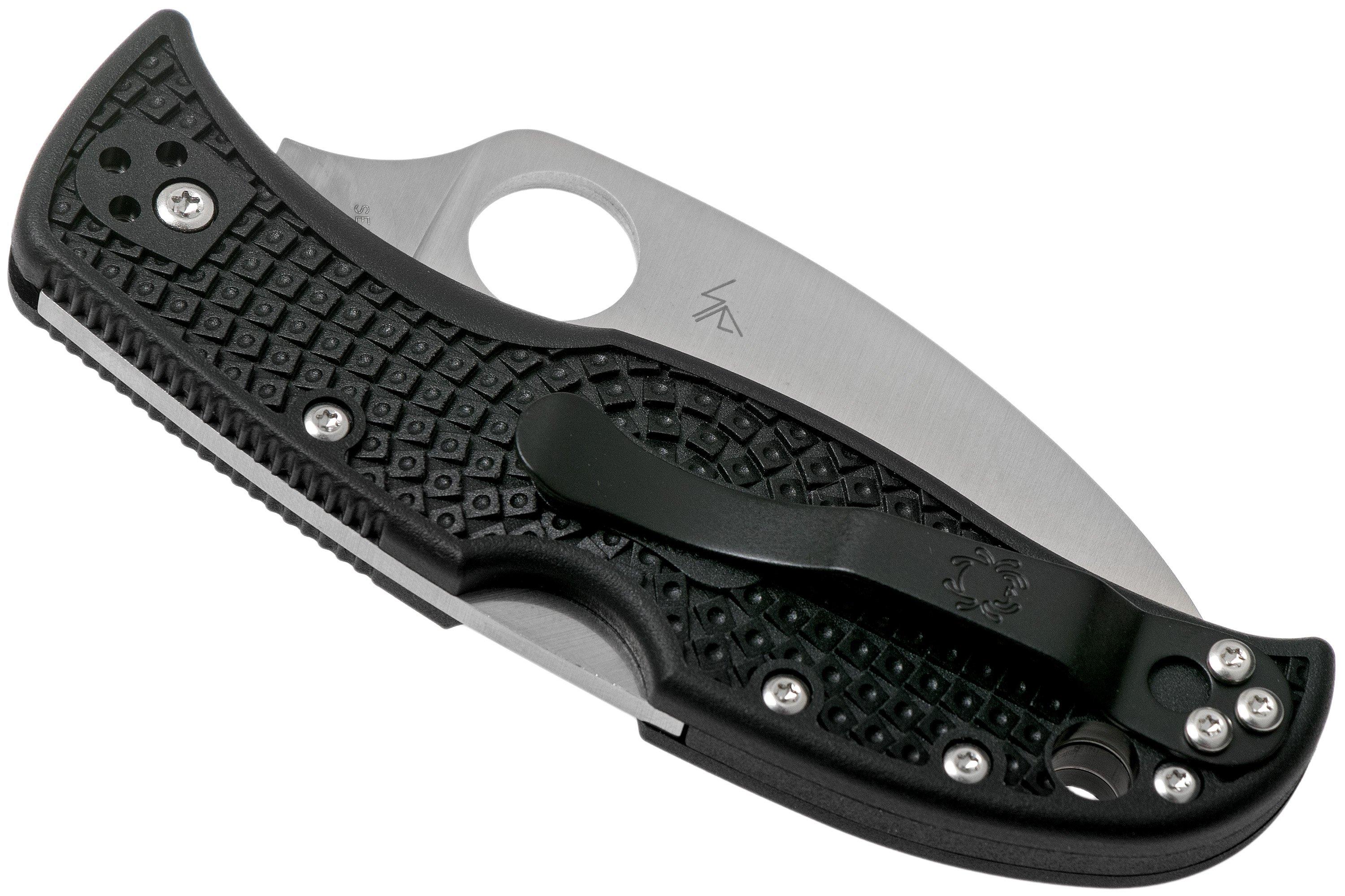 Spyderco Rockjumper C254PBK plain edge, pocket knife Advantageously
