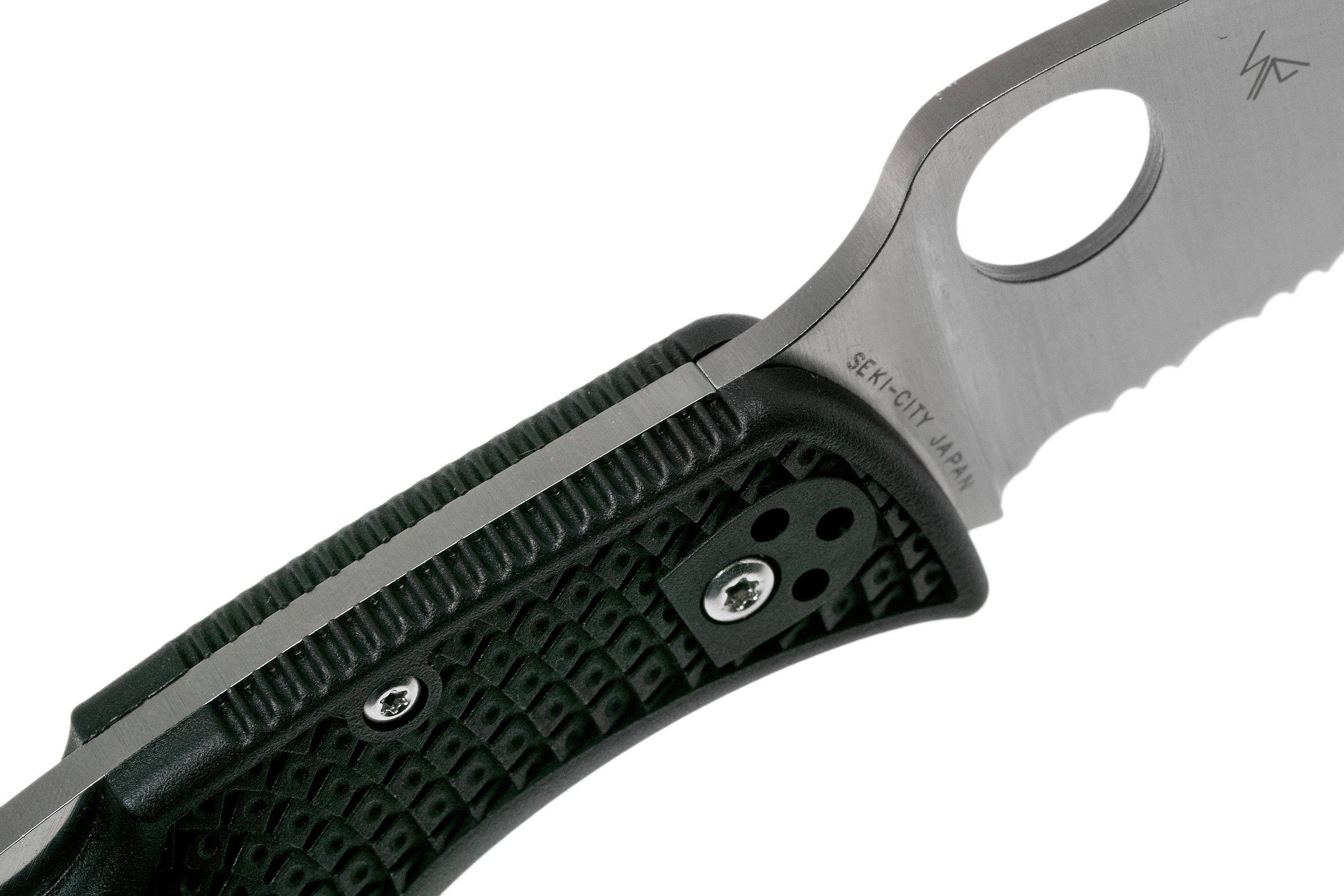 Spyderco Rockjumper C254SBK serrated pocket knife Advantageously