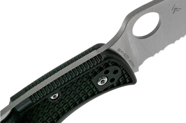 Spyderco Rockjumper C254SBK serrated pocket knife | Advantageously 