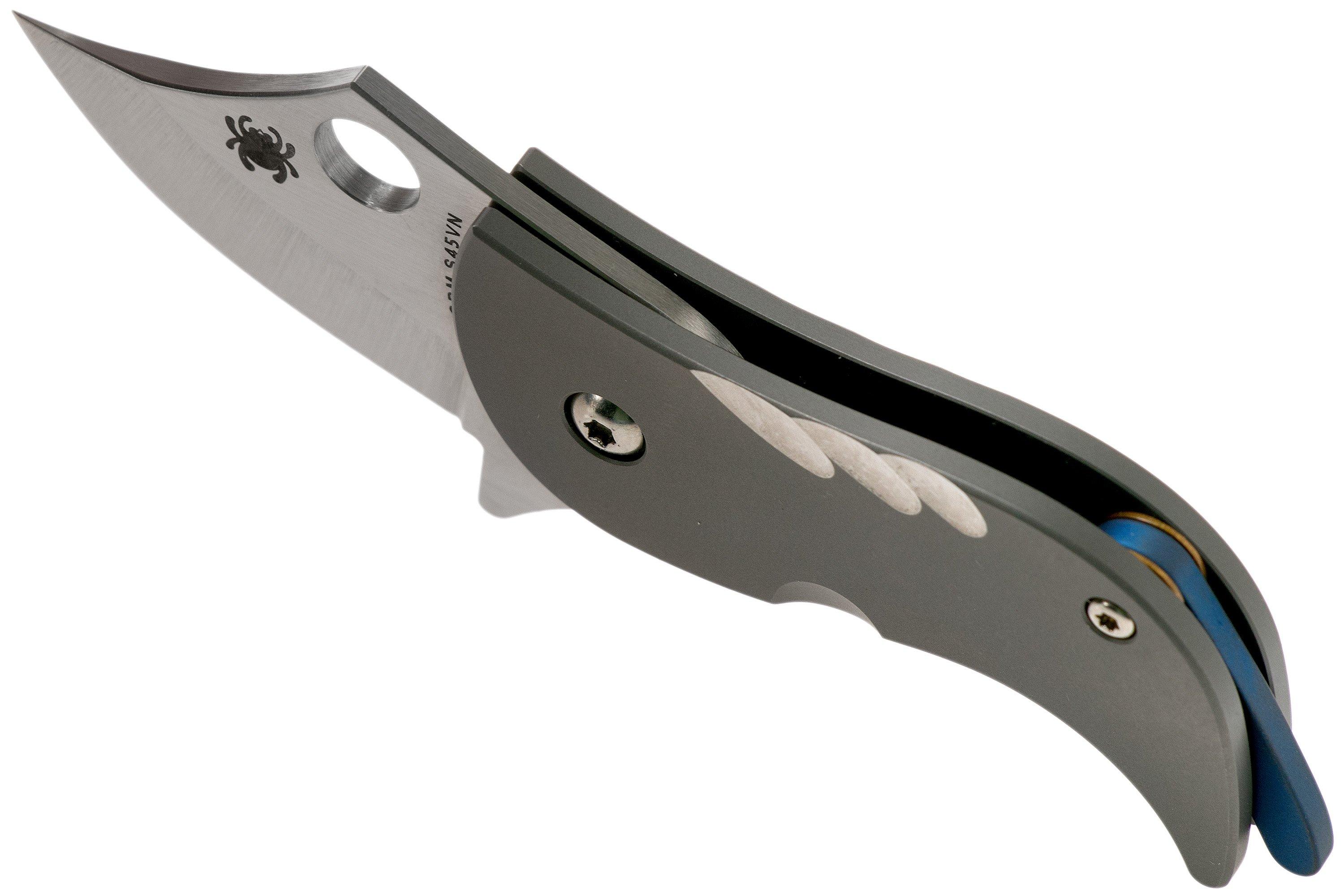 Spyderco Pochi C256TIP pocket knife, Kazuyuki Sakurai design