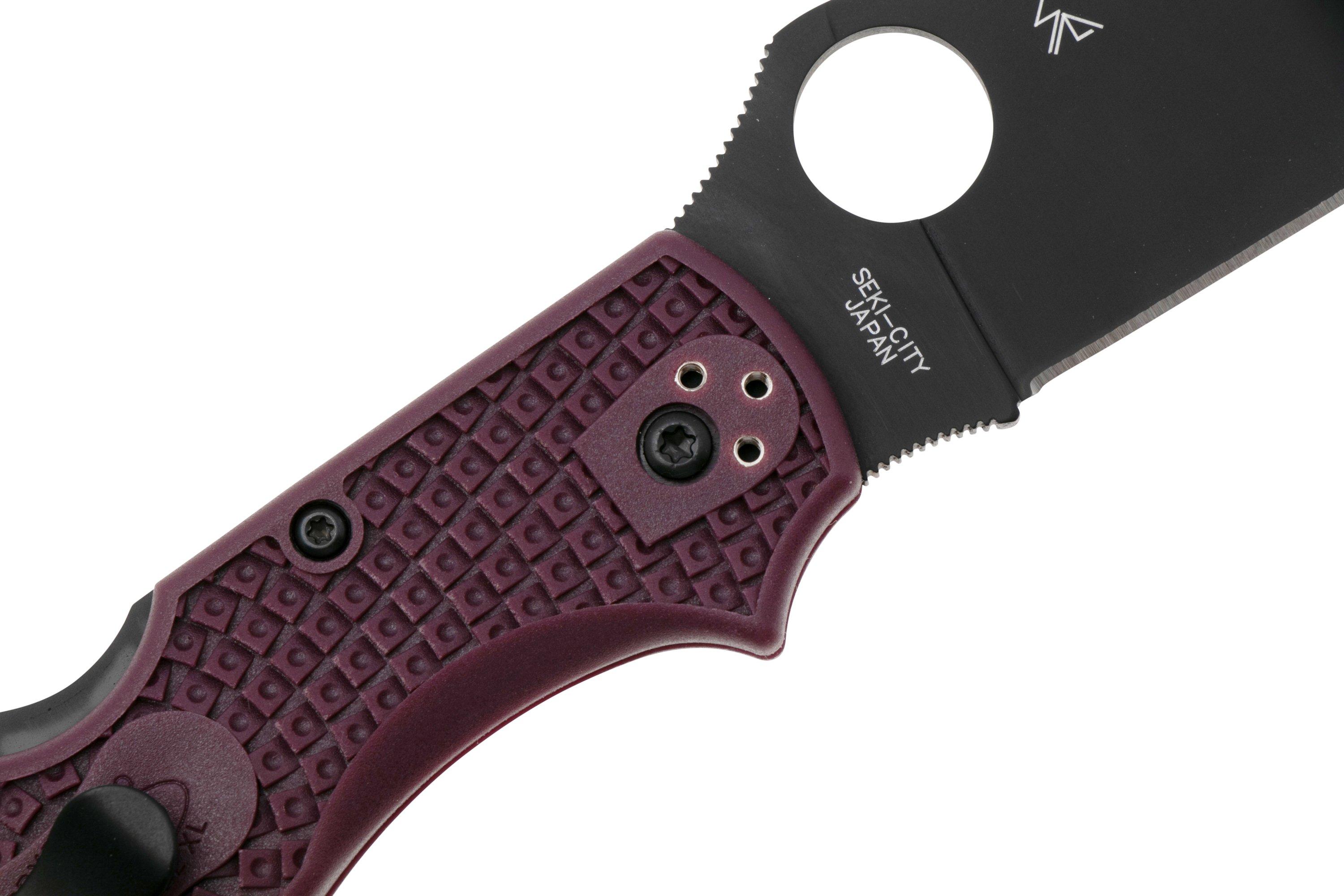 Spyderco Stretch 2 XL Lightweight Micro-Melt PD#1 C258BGBKP