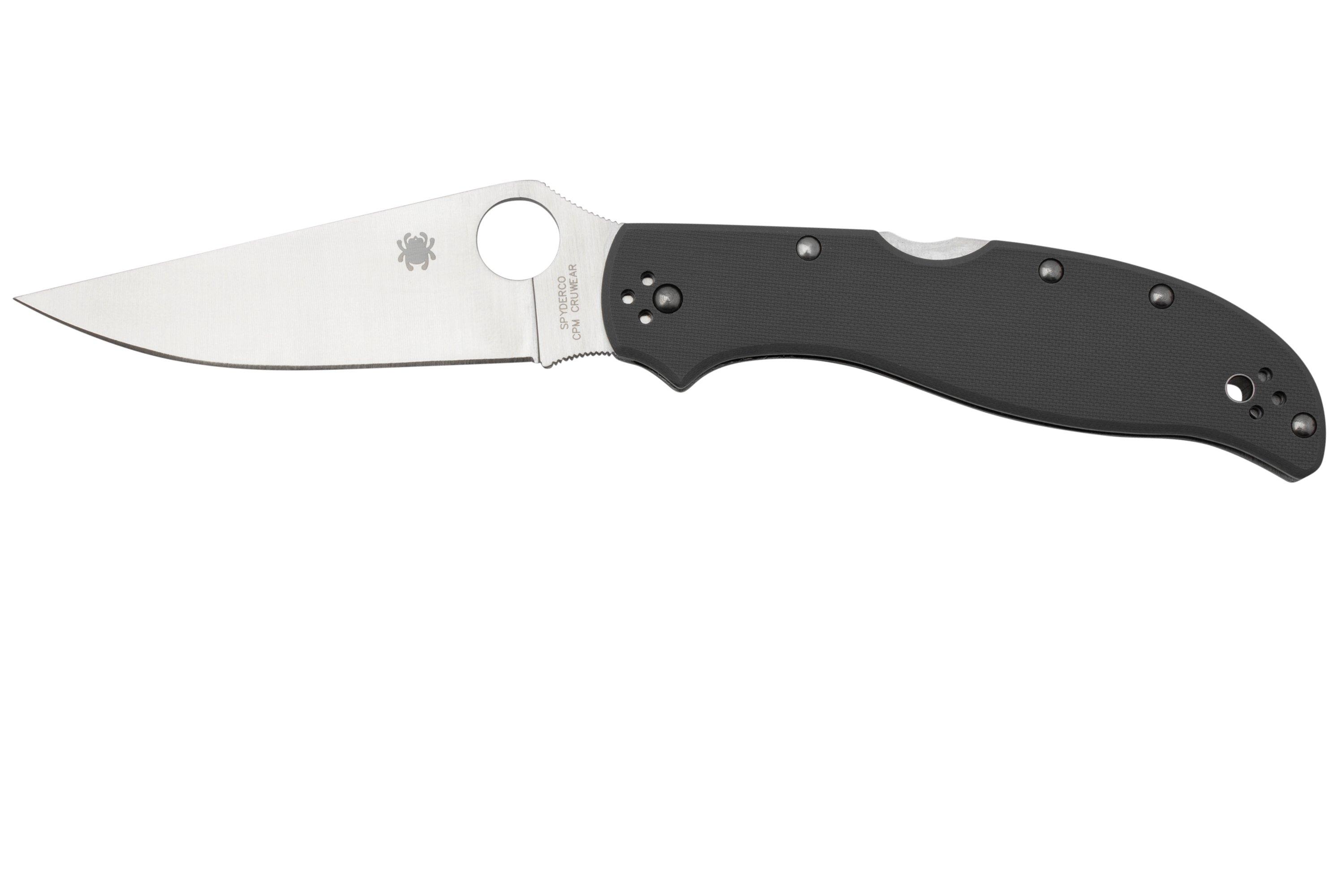 Spyderco Stretch 2 XL C258GPGYCW, G10, CRU-WEAR, pocket knife ...