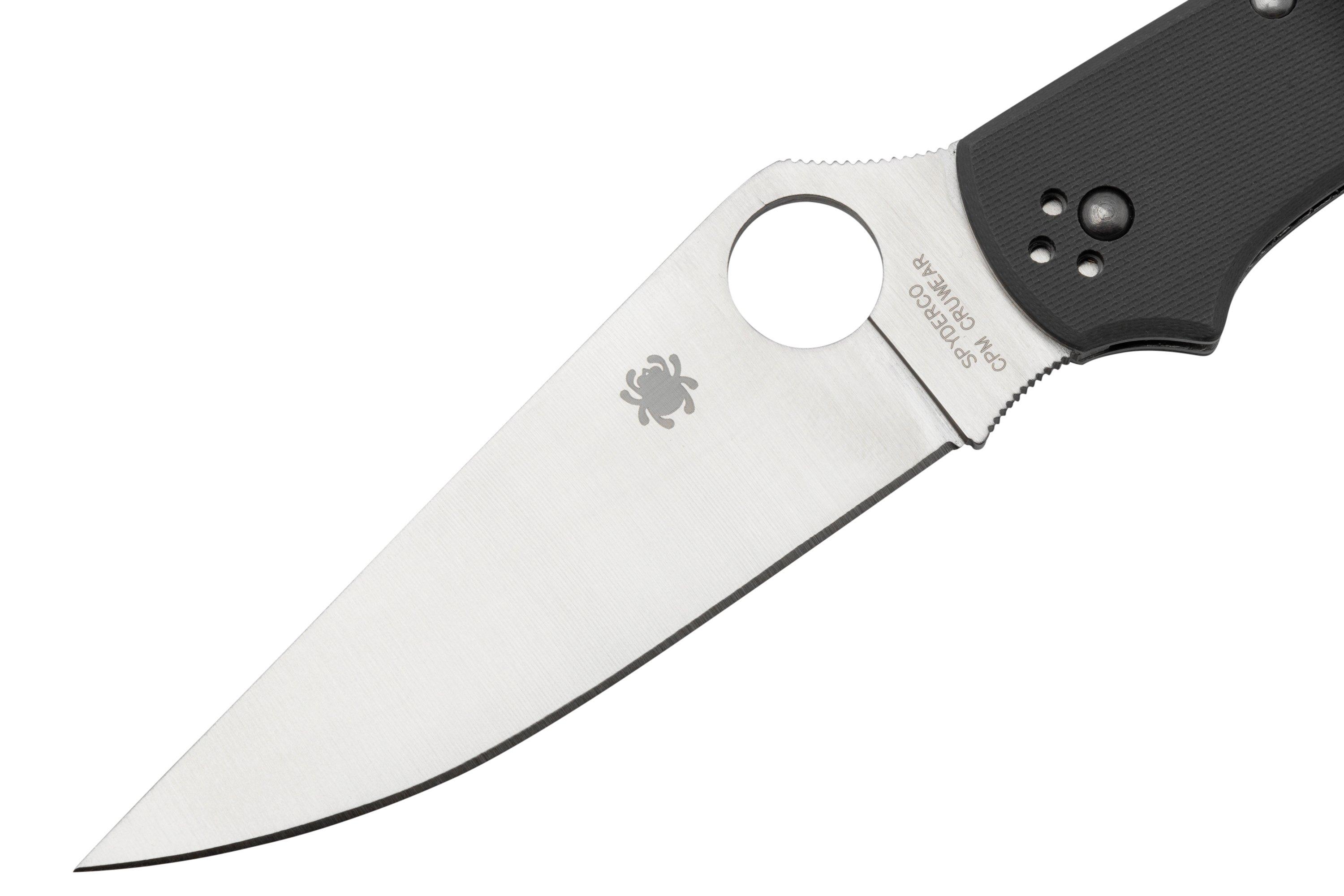 Spyderco Stretch 2 XL C258GPGYCW, G10, CRU-WEAR, pocket knife ...