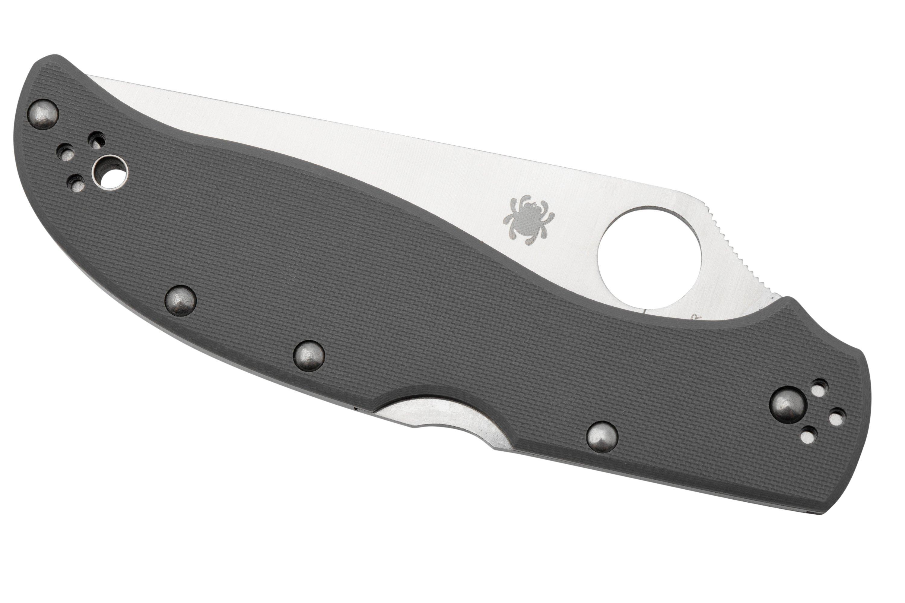 Spyderco Stretch 2 XL C258GPGYCW, G10, CRU-WEAR, pocket knife ...