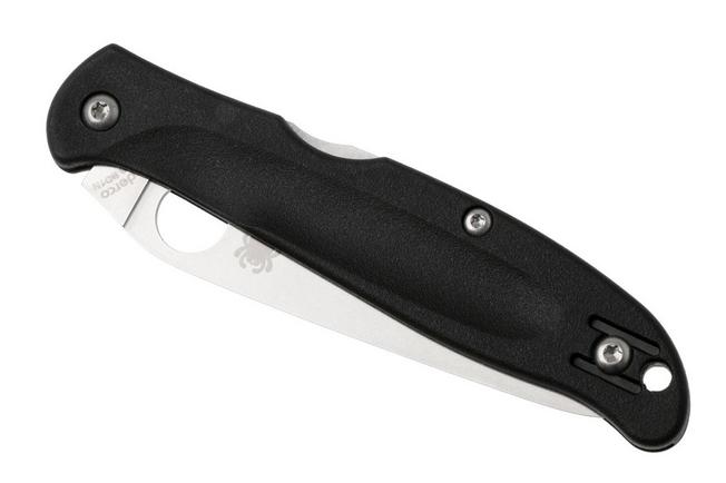 Afbeelding voor Spyderco Charisma C259PBK Satin CTS BD1N, Black FRN, zakmes, Eric Glesser design