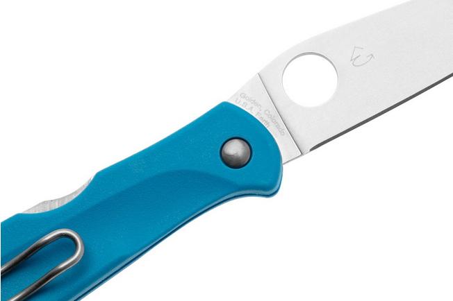 Afbeelding voor Spyderco Charisma C259PBL Satin CTS BD1N, Blue FRN, zakmes, Eric Glesser design