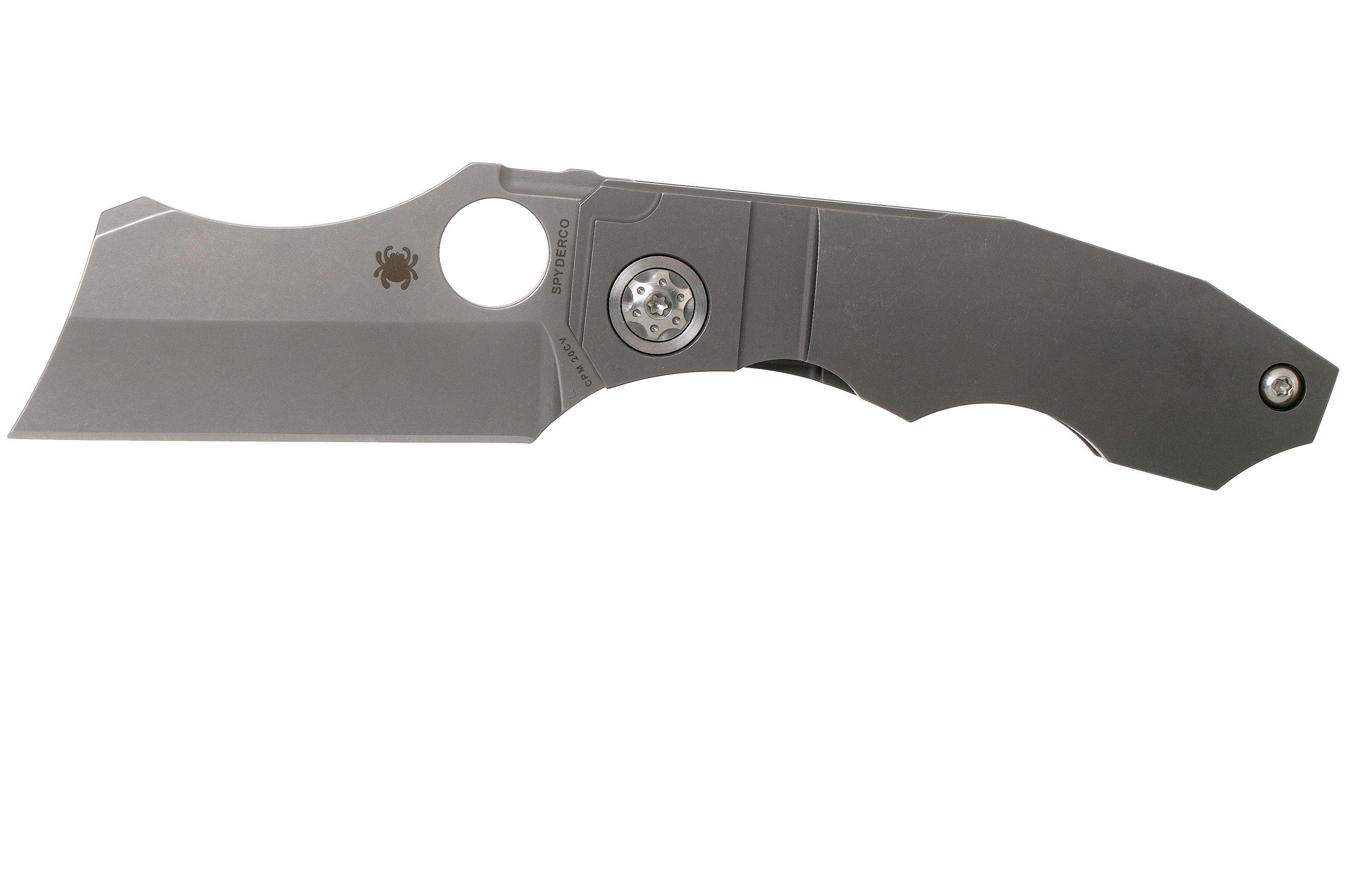 Spyderco Stovepipe C260TIP pocket knife, Kingdom Armory design ...