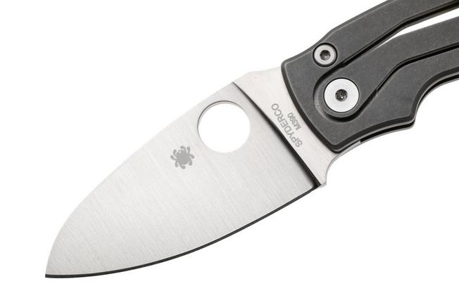 Image for Spyderco PITS 2 Slipit C269TIP Titanium, Böhler M398 pocket knife, Mike Read design