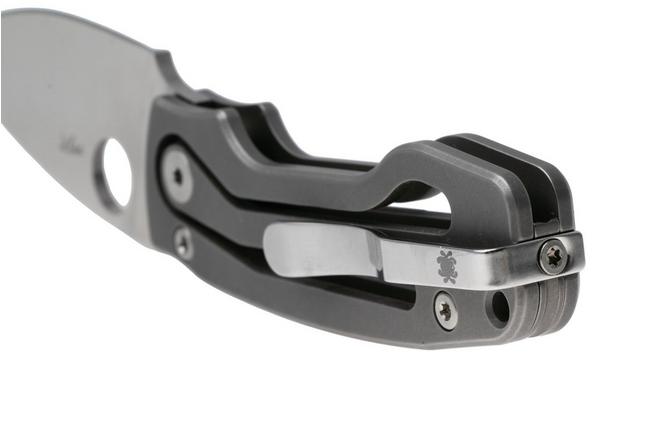 Image for Spyderco PITS 2 Slipit C269TIP Titanium, Böhler M398 pocket knife, Mike Read design