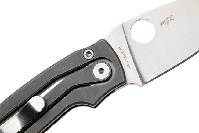 Image for Spyderco PITS 2 Slipit C269TIP Titanium, Böhler M398 pocket knife, Mike Read design
