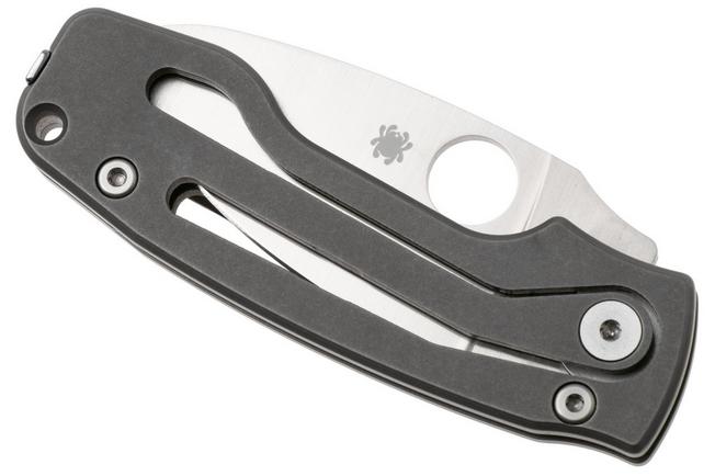 Image for Spyderco PITS 2 Slipit C269TIP Titanium, Böhler M398 pocket knife, Mike Read design
