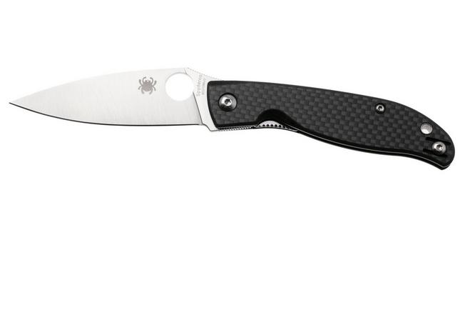 Afbeelding voor Spyderco Mantra 4 C274CFP Satin 8Cr13MoV, Carbon Fiber G10, zakmes, Eric Glesser design