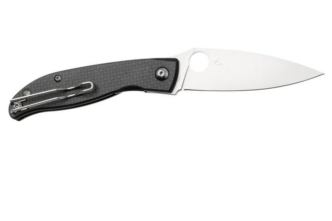 Afbeelding voor Spyderco Mantra 4 C274CFP Satin 8Cr13MoV, Carbon Fiber G10, zakmes, Eric Glesser design