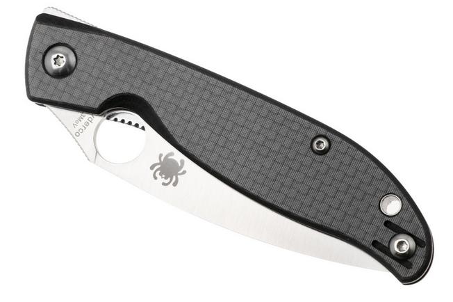 Afbeelding voor Spyderco Mantra 4 C274CFP Satin 8Cr13MoV, Carbon Fiber G10, zakmes, Eric Glesser design