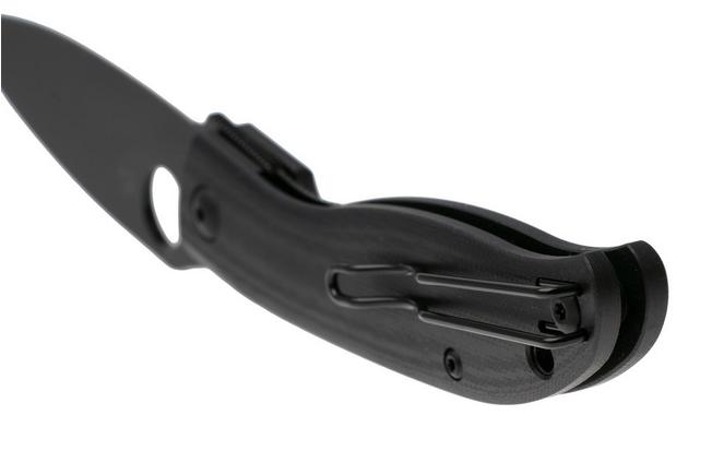 Afbeelding voor Spyderco Mantra 4 Black C274GBBKP Black 8Cr13MoV, Black G10, zakmes, Eric Glesser design