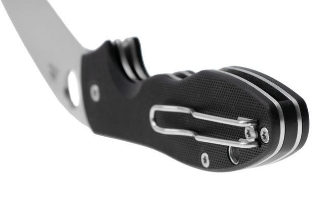 Bild für Spyderco Retract C276GP Satin 9Cr18MoV, Black G10, Taschenmesser, Ed Schempp Design