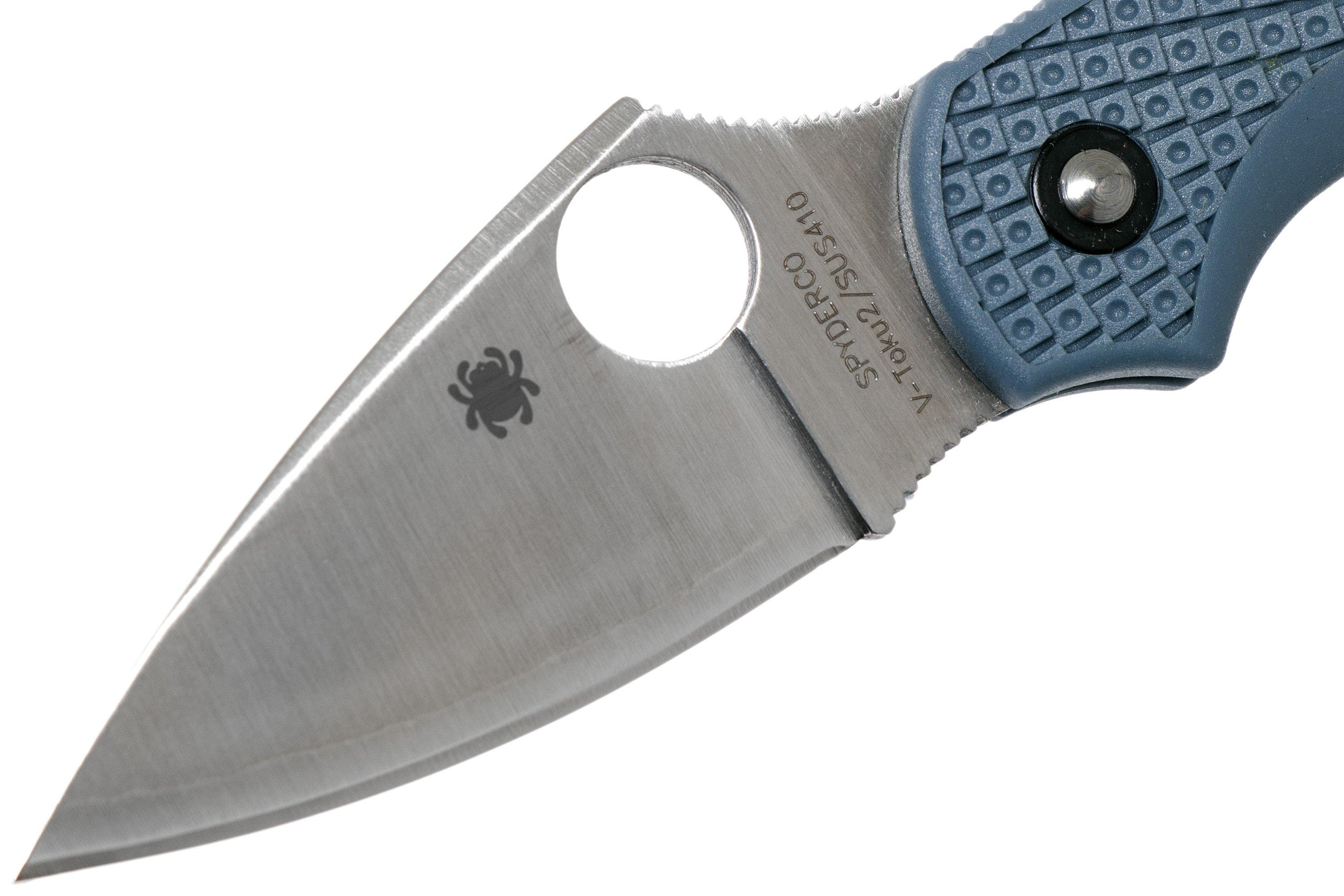 Spyderco Dragonfly 2 C28FPBLE2 VToku2 SUS410 Sprint Run pocket knife Advantageously shopping