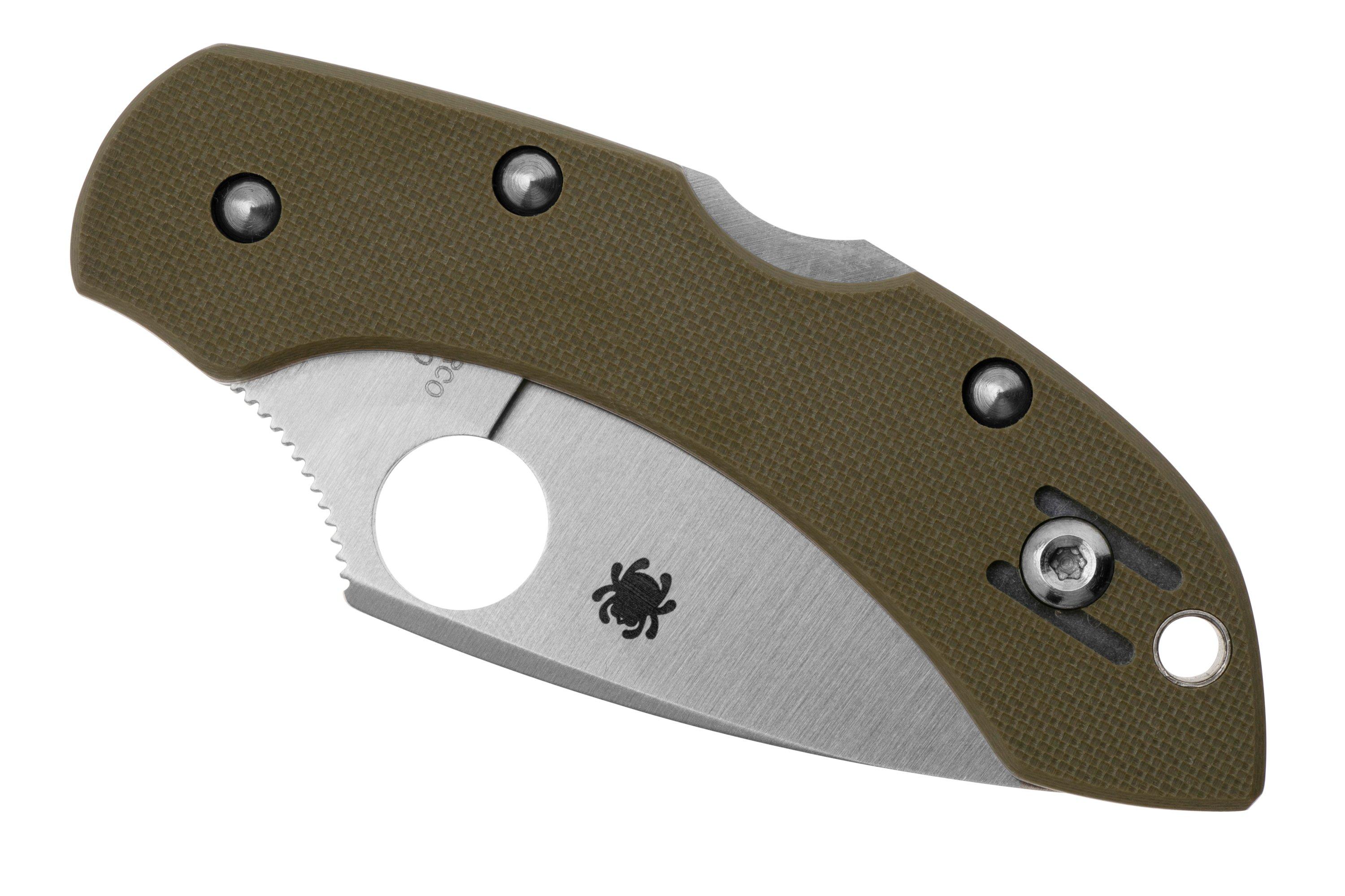 Spyderco Dragonfly Foliage Green G10 C28GPFG pocket knife 