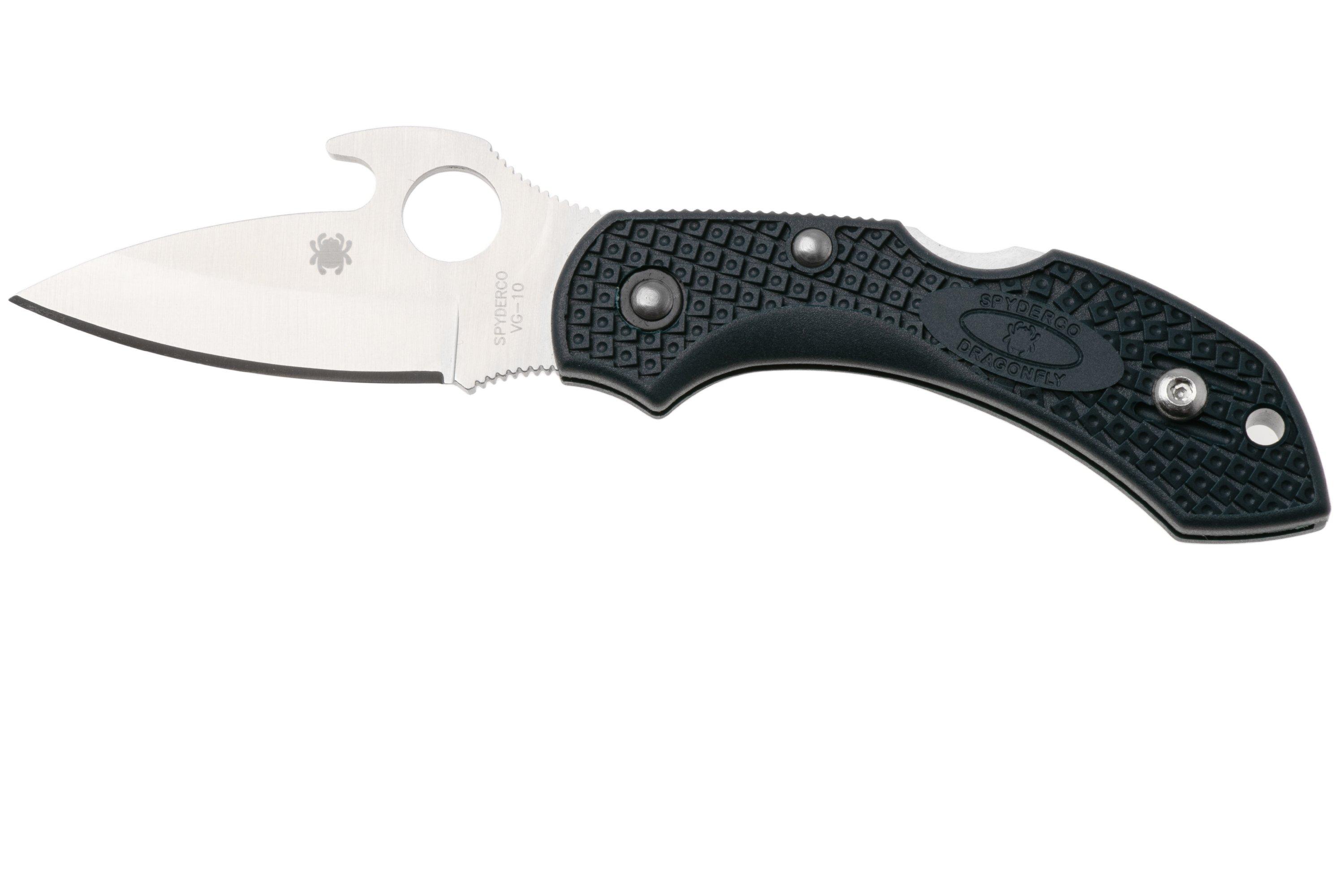 Spyderco Dragonfly 2 C28PGYW2 Wave Emerson Opener pocket knife