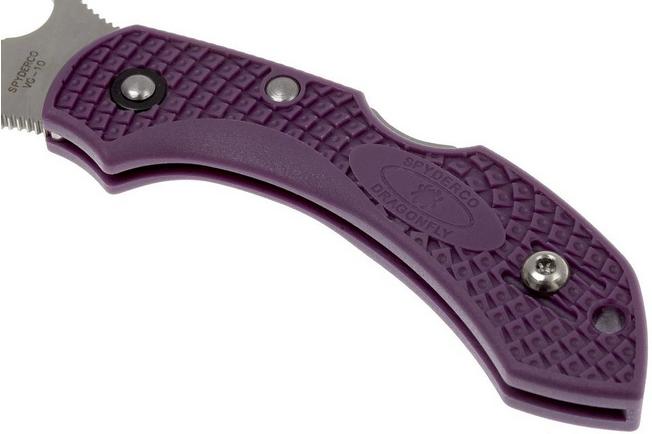 Image for Spyderco Dragonfly2 FRN VG10, purple C28PPR2