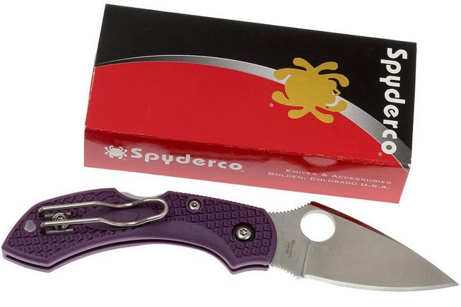 Image for Spyderco Dragonfly2 FRN VG10, purple C28PPR2