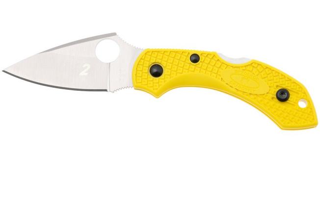 Imagen para Spyderco Dragonfly 2, Salt, H1 acero inoxidable absoluto