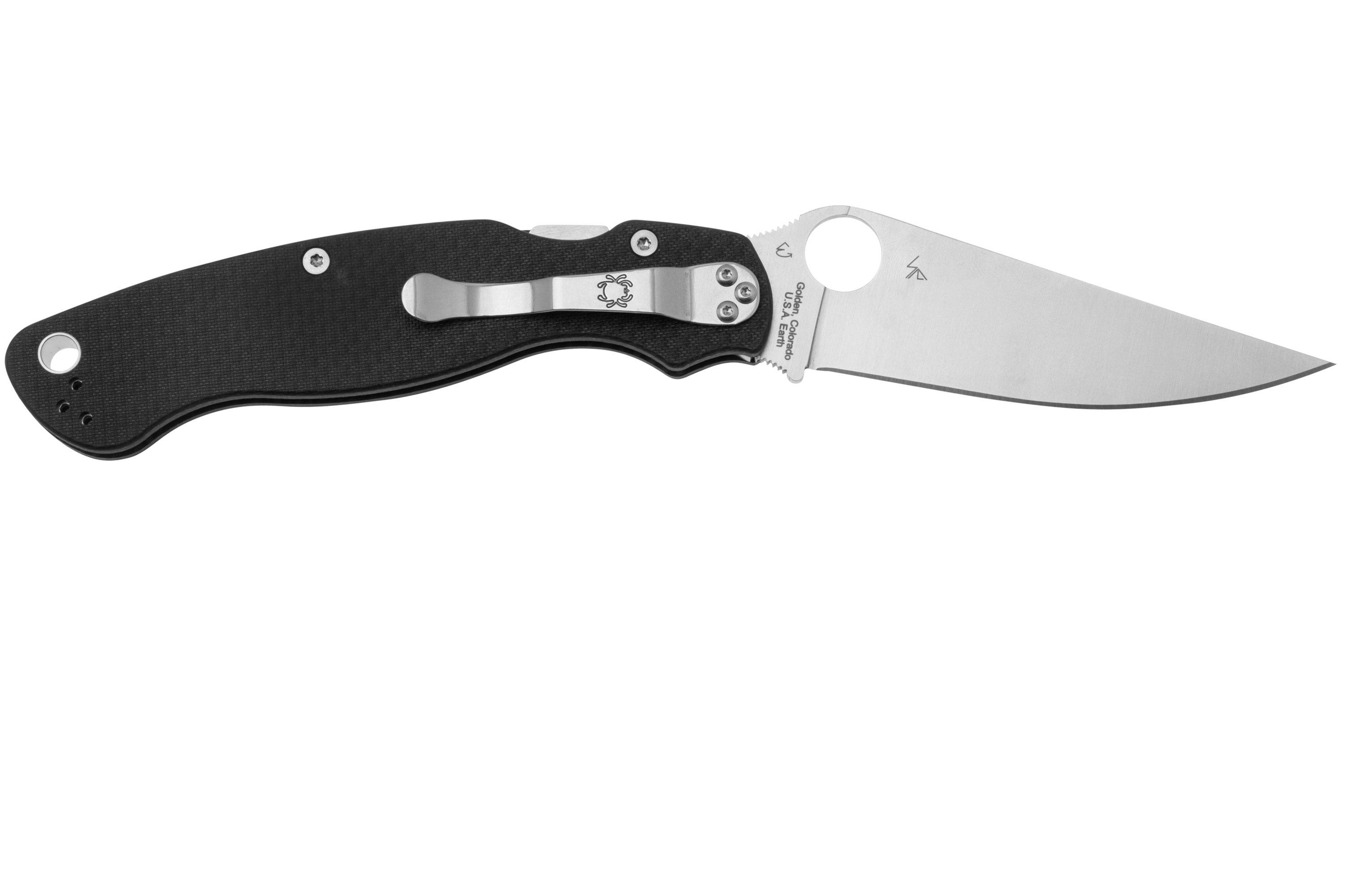 Spyderco Military 2 Carbon CPM S90V C36CFP2 Black Carbon, Sprint Run 2023 pocket knife