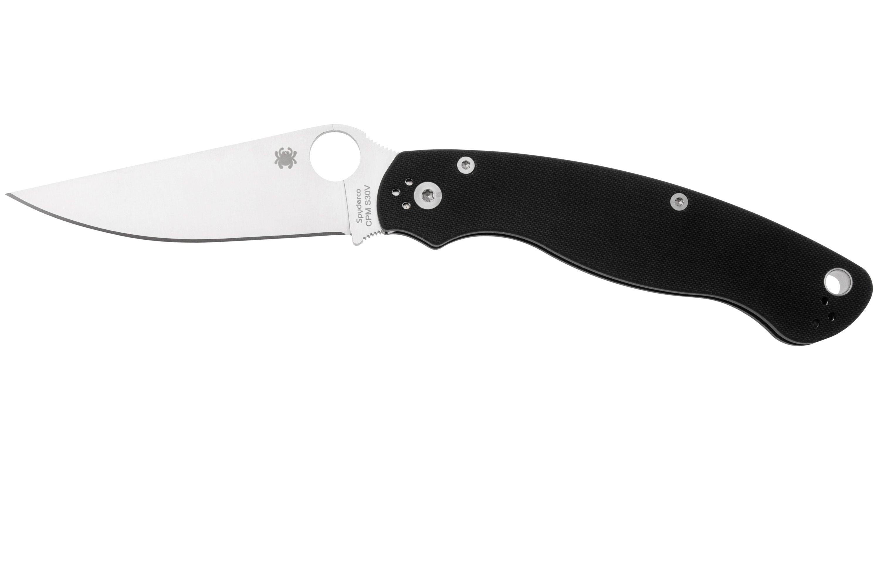 Spyderco Military 2 C36GP2 Black G10, zakmes Voordelig kopen bij