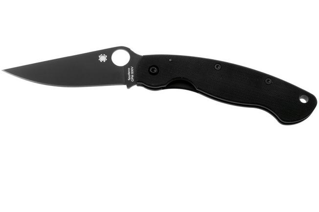 Bild für Spyderco Military Black C36GPBK Taschenmesser, schwarz