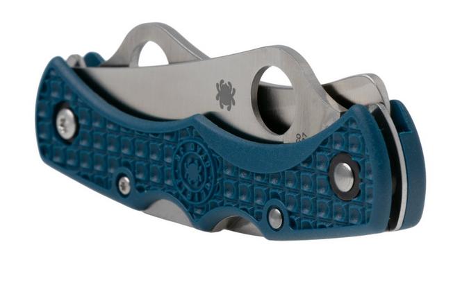 Image for Spyderco Dyad Jr. Lightweight CPM SPY27 C39P-SCBL Cobalt Blue FRN, Sprint Run pocket knife