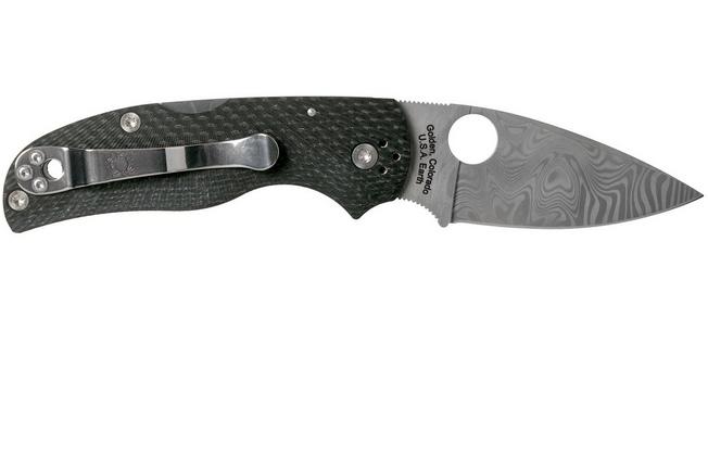 Image pour  Spyderco Native 5 40th Anniversary Damascus C41CF40TH Limited Edition couteau de poche