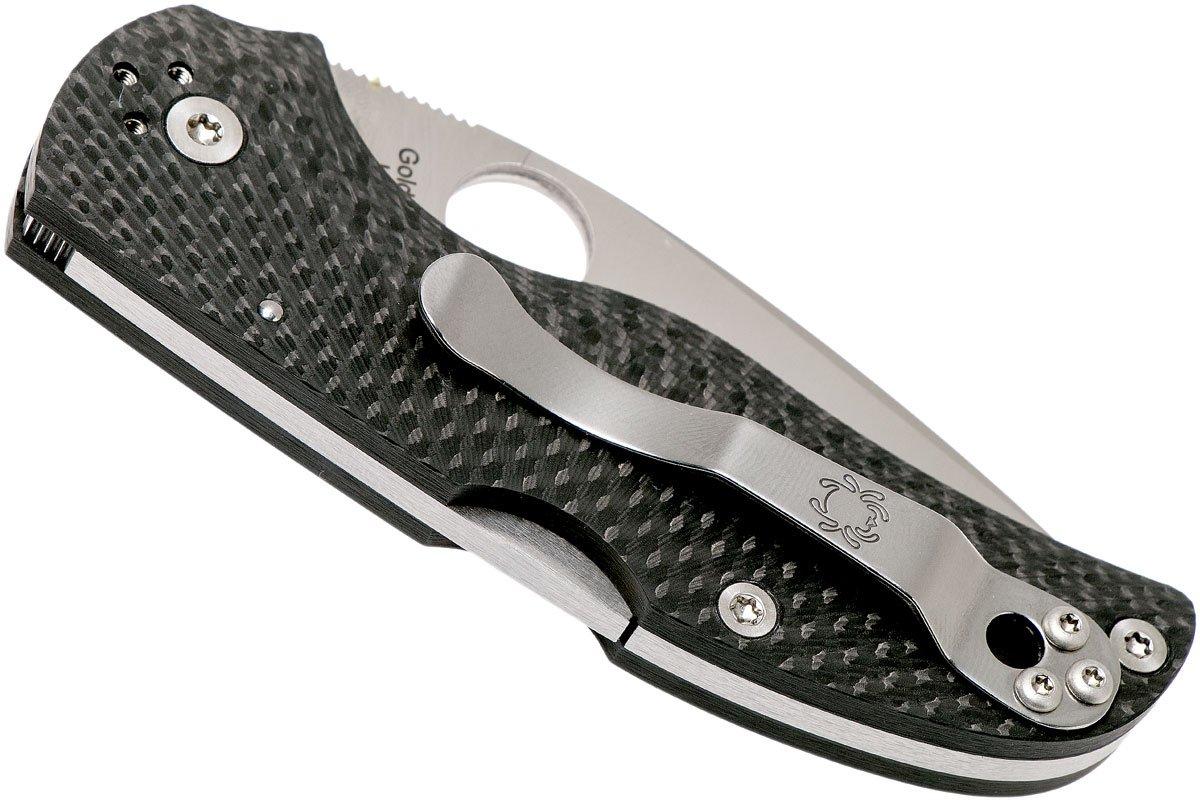 Spyderco Native 5 Fluted Carbonfiber S90V C41CFFP5 pocket knife ...