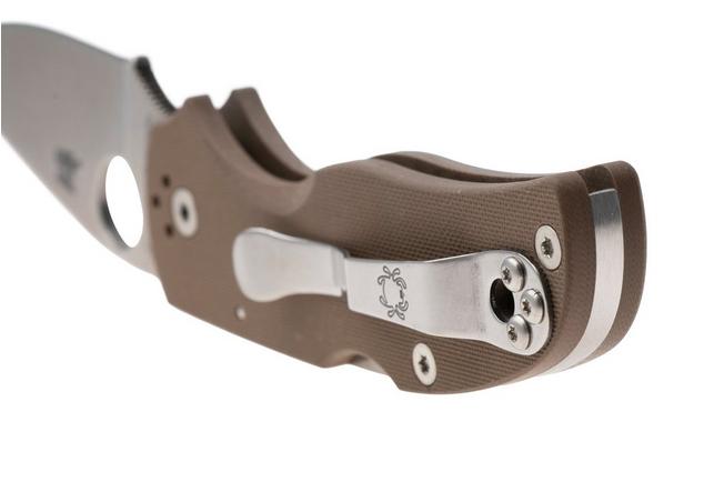 Imagen para Spyderco Native 5 CPM 15V C41GPBN15V5 Brown G10, Sprint Run navaja