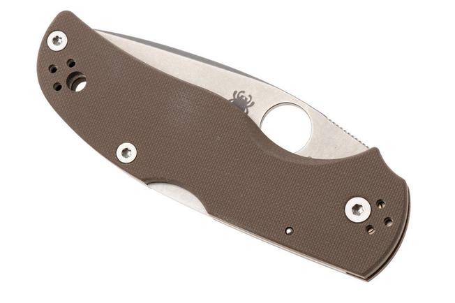 Imagen para Spyderco Native 5 CPM 15V C41GPBN15V5 Brown G10, Sprint Run navaja