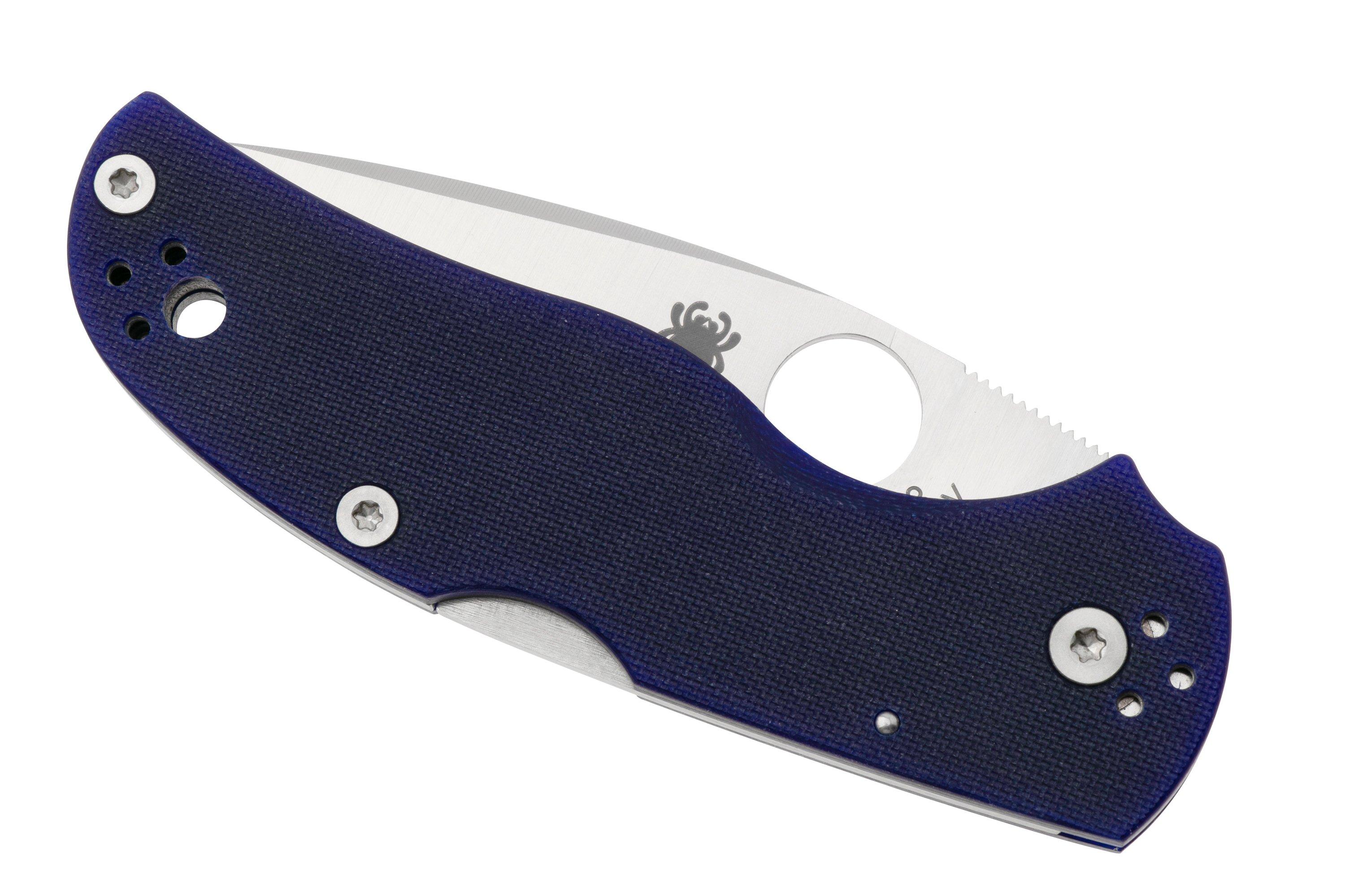 Spyderco Native 5 S110V Dark Blue C41GPDBL5 pocket knife