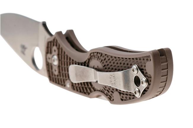 Image for Spyderco Native 5 Lightweight CPM 15V C41PBN15V5 Brown FRN, Sprint Run pocket knife