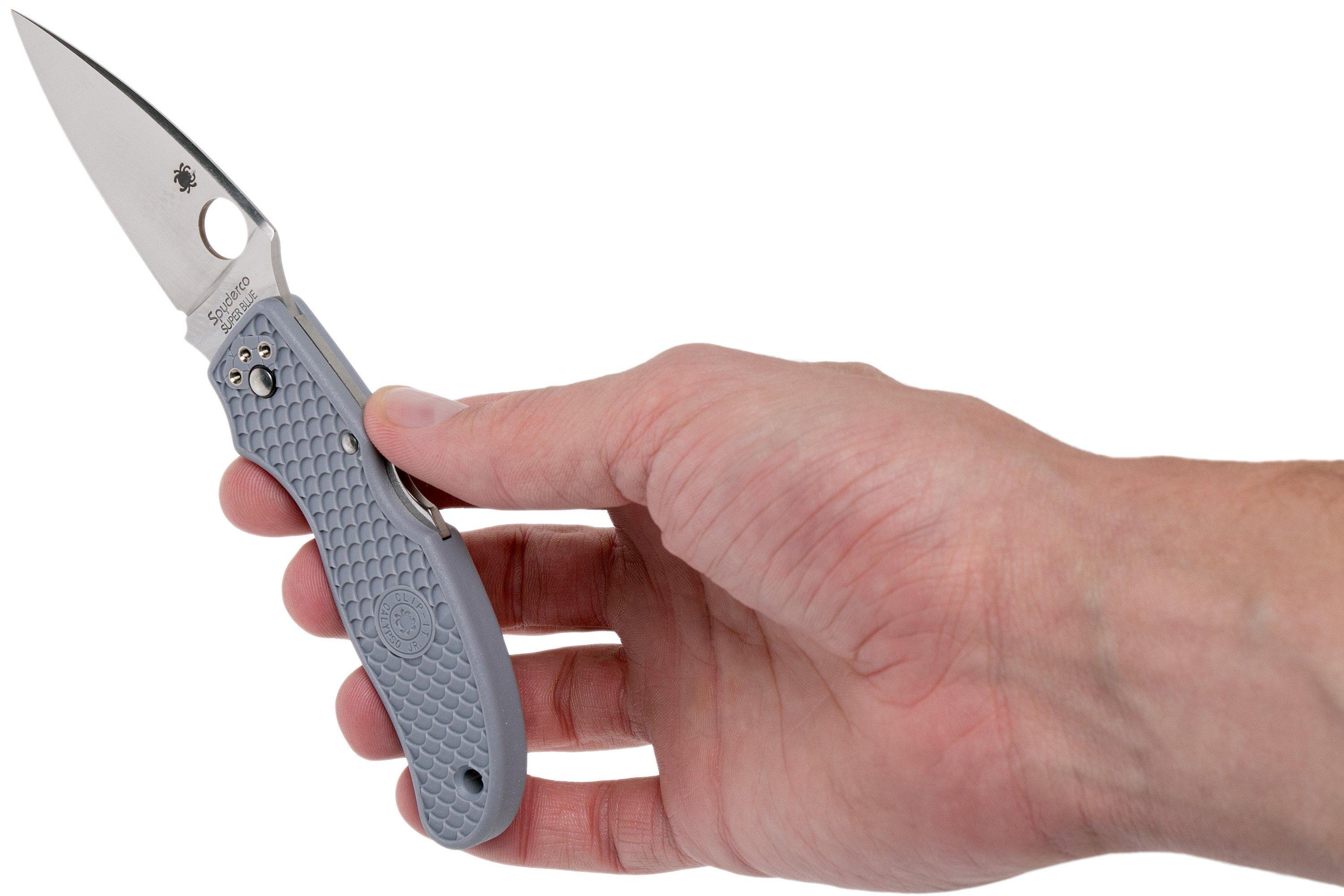 Spyderco Calypso Jr. Super Blue C52FPGYE Sprint Run zakmes Voordelig