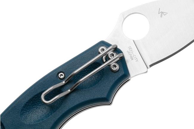 Image for Spyderco Meerkat Lightweight CPM SPY27 C64PCBL Cobalt Blue FRN, Sprint Run pocket knife