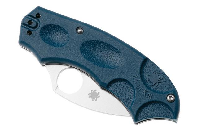 Image for Spyderco Meerkat Lightweight CPM SPY27 C64PCBL Cobalt Blue FRN, Sprint Run pocket knife