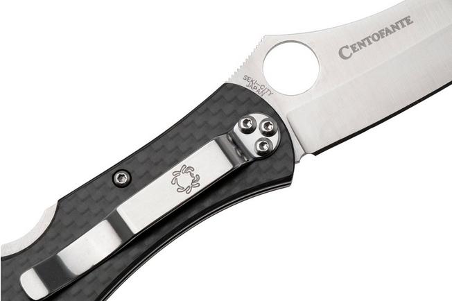 Bild für Spyderco Centofante 3 CPM-CruWear C66CFP Carbon Fiber, Sprint Run Taschenmesser