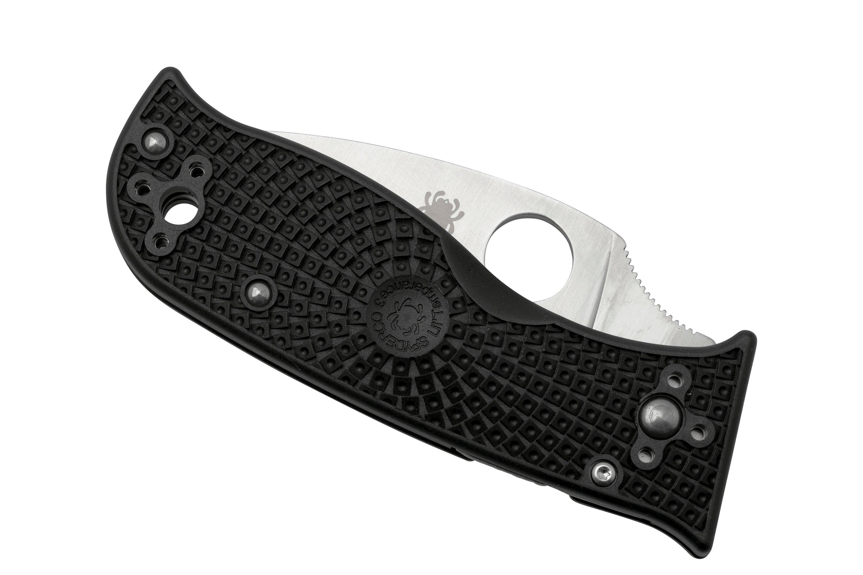 Spyderco Lil' Temperance 3 Lightweight C69PBK3 pocket knife, Sal