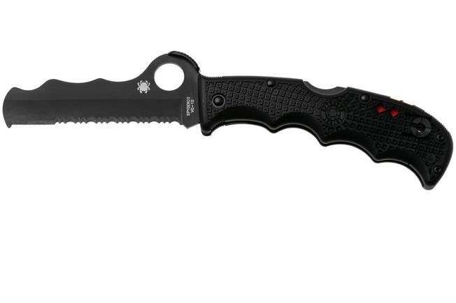 Image pour Spyderco Assist Black C79PSBBK serrated couteau de sauvetage